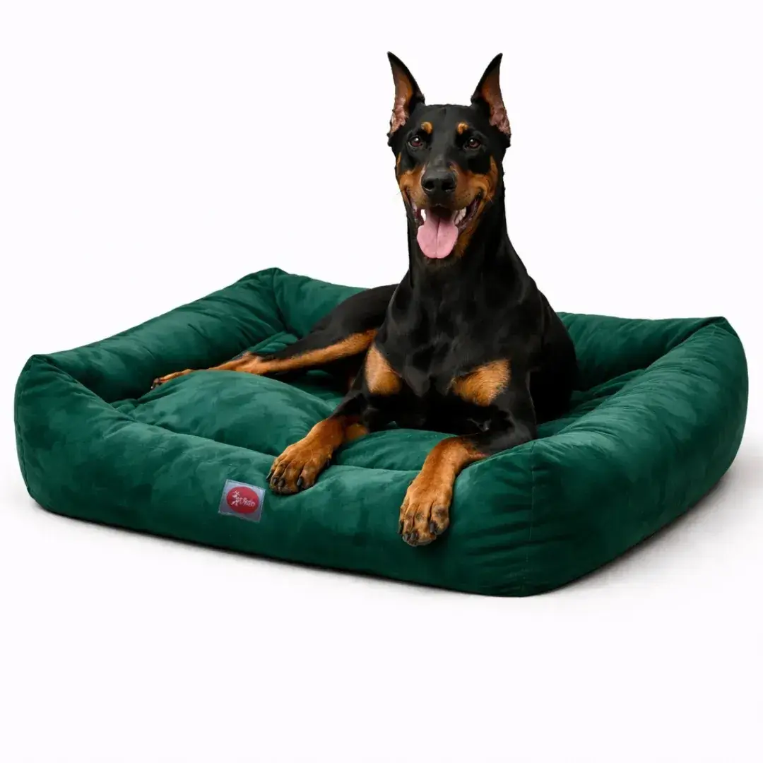 Лежак для тварин DIEGO rest lux 6/3 100*70 зелений - 412110
