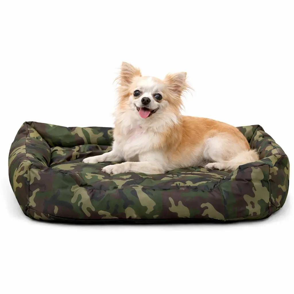 Лежак для животных DIEGO rest zip 1print9 50х35 хаки - 412157