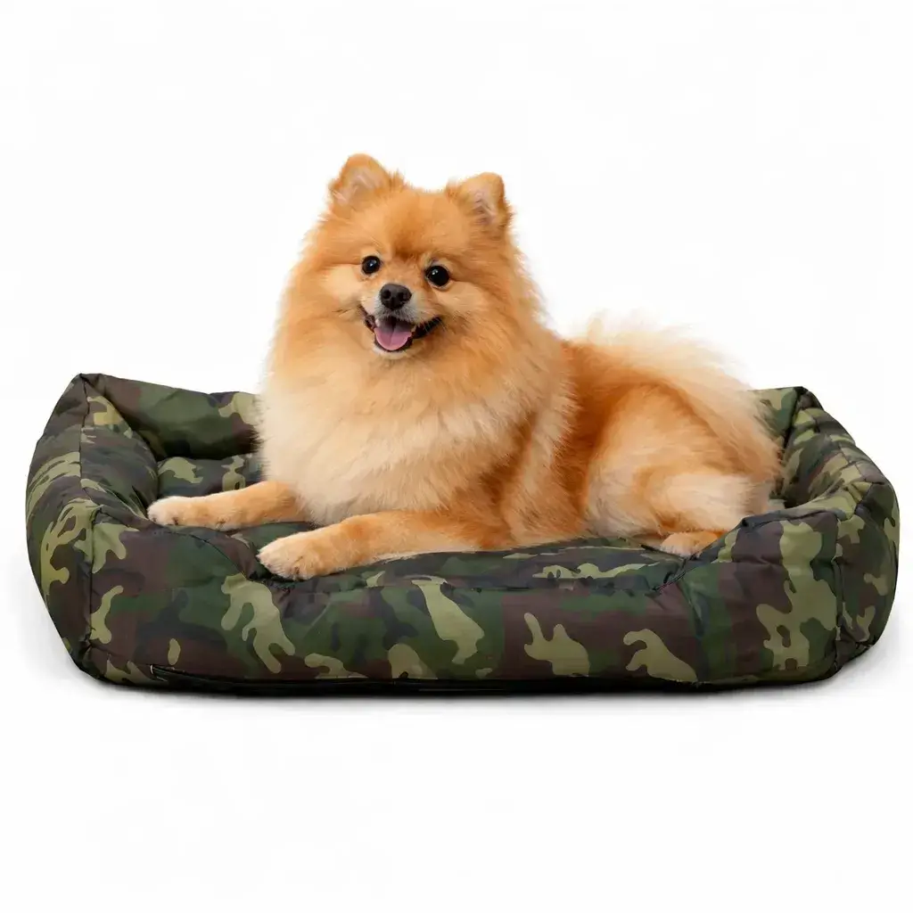 Лежак для тварин DIEGO rest zip 2print9 60х40 хакi - 412159