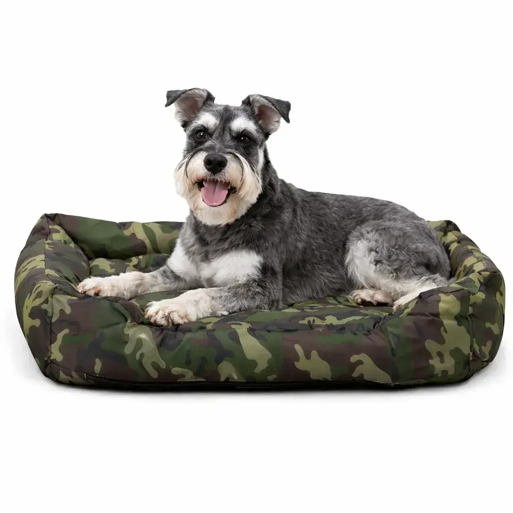 Лежак для тварин DIEGO rest zip 3print9 70х50 хакi - 412161