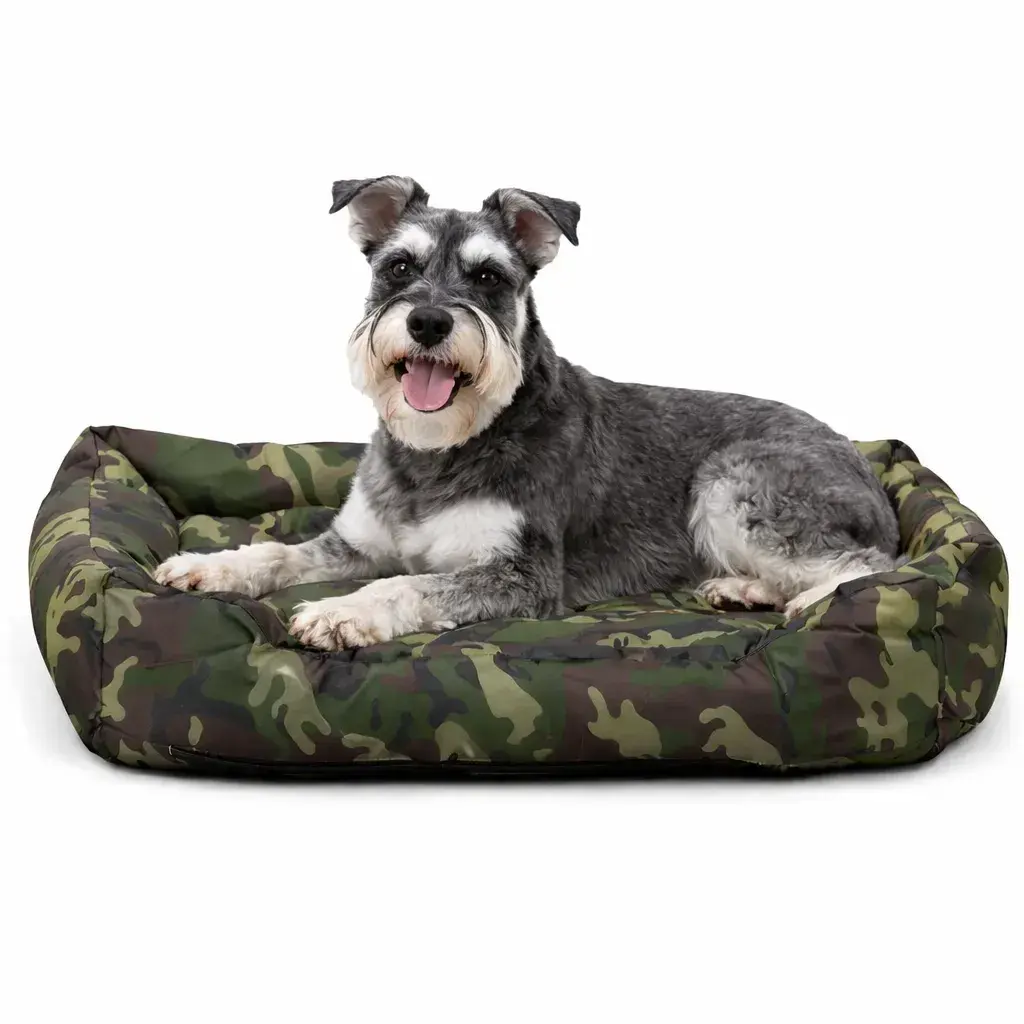 Лежак для тварин DIEGO rest zip 3print9 70х50 хакi - 412161