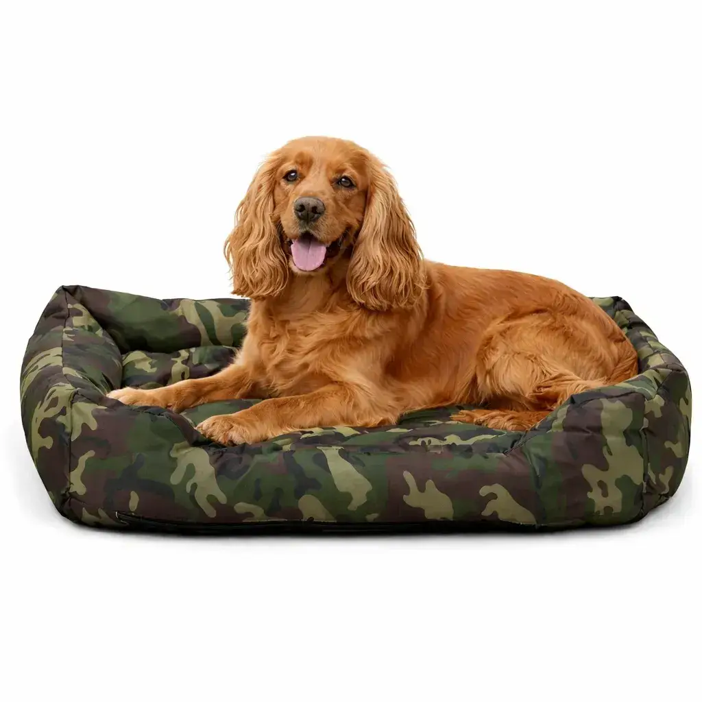 Лежак для тварин DIEGO rest zip 4print9 80х55 хакi - 412163