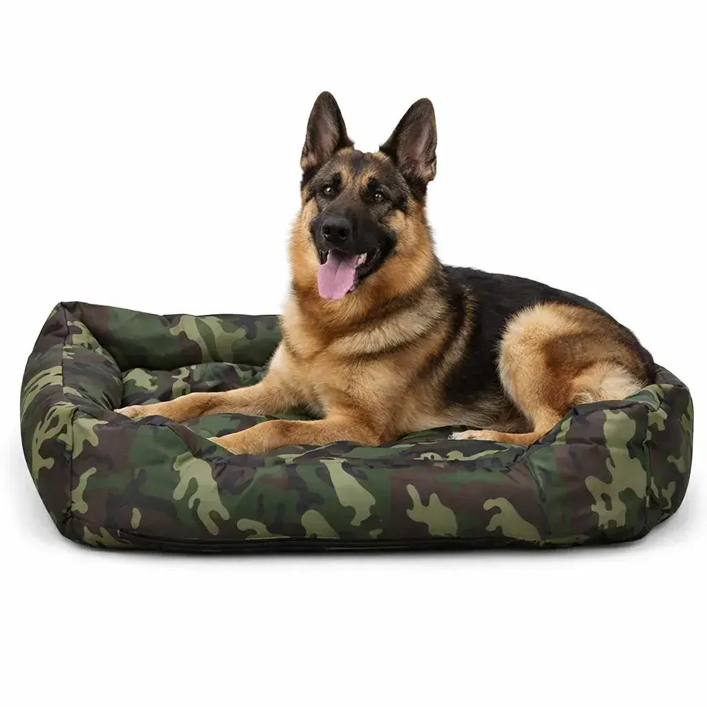 Лежак для животных DIEGO rest zip 6print9 100х70 хаки - 412167