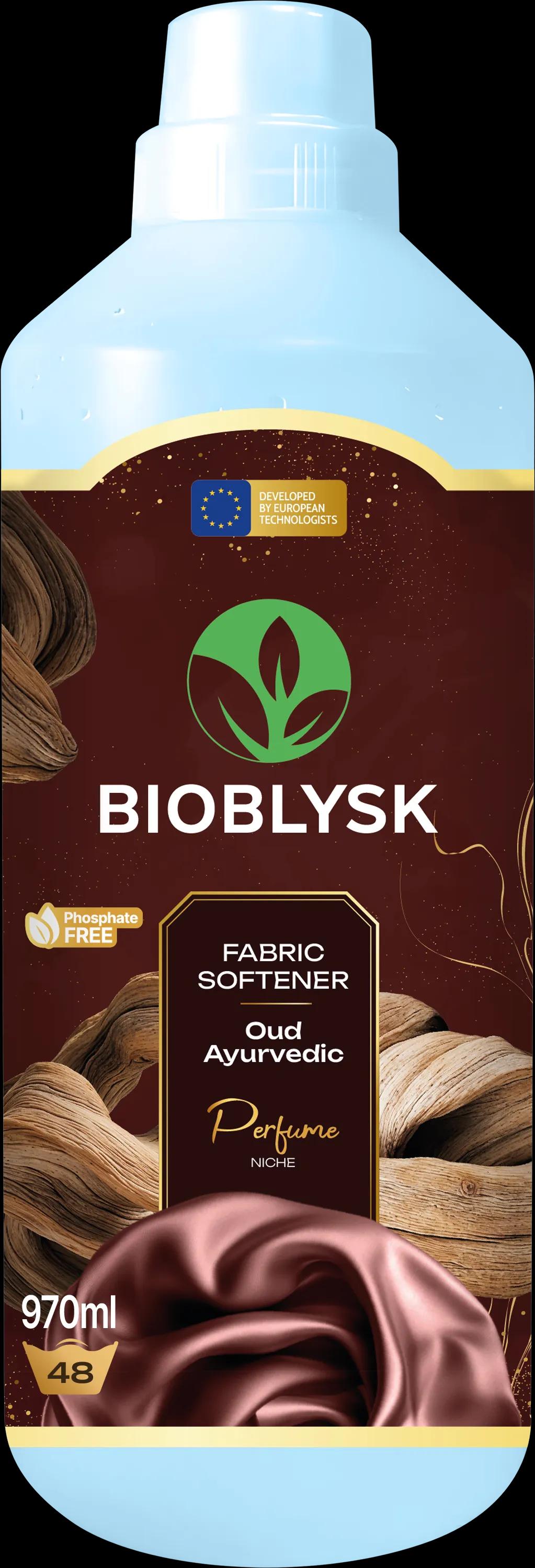 Кондиціонер для білизни парфумований ʼʼOud Ayurvedic’’ BioBlysk 970 мл - 412387