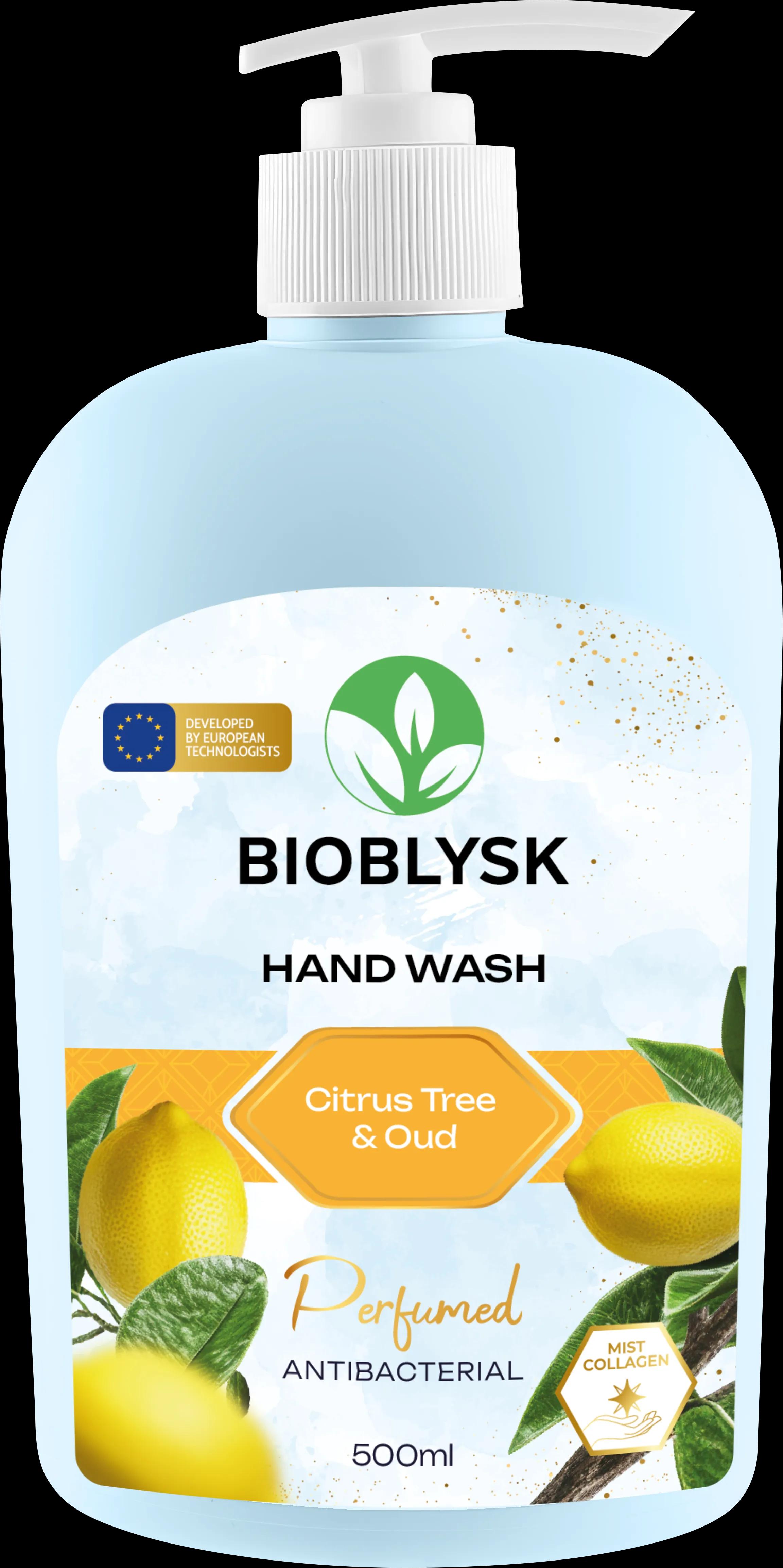 Рідке крем-мило парфумоване антибактеріальне “Citrus Tree & Oud”BioBlysk 500 мл - 412404