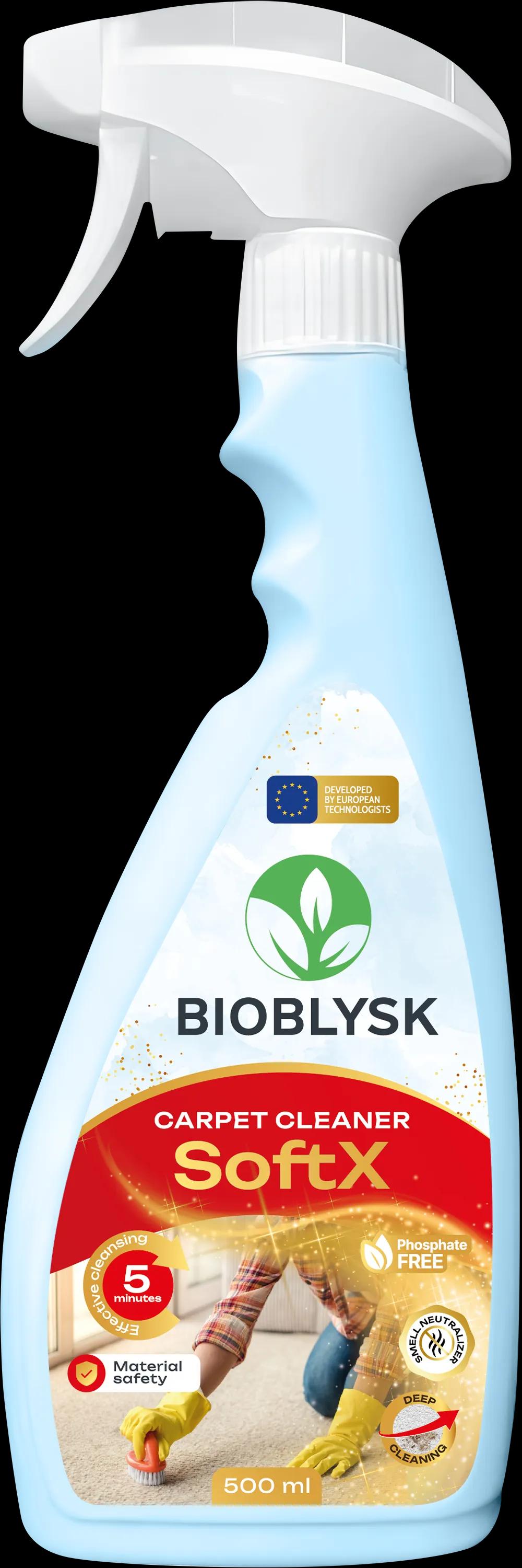 Засіб для чищення килимів ʼʼSoftXʼʼ BioBlysk 500 мл - 412421