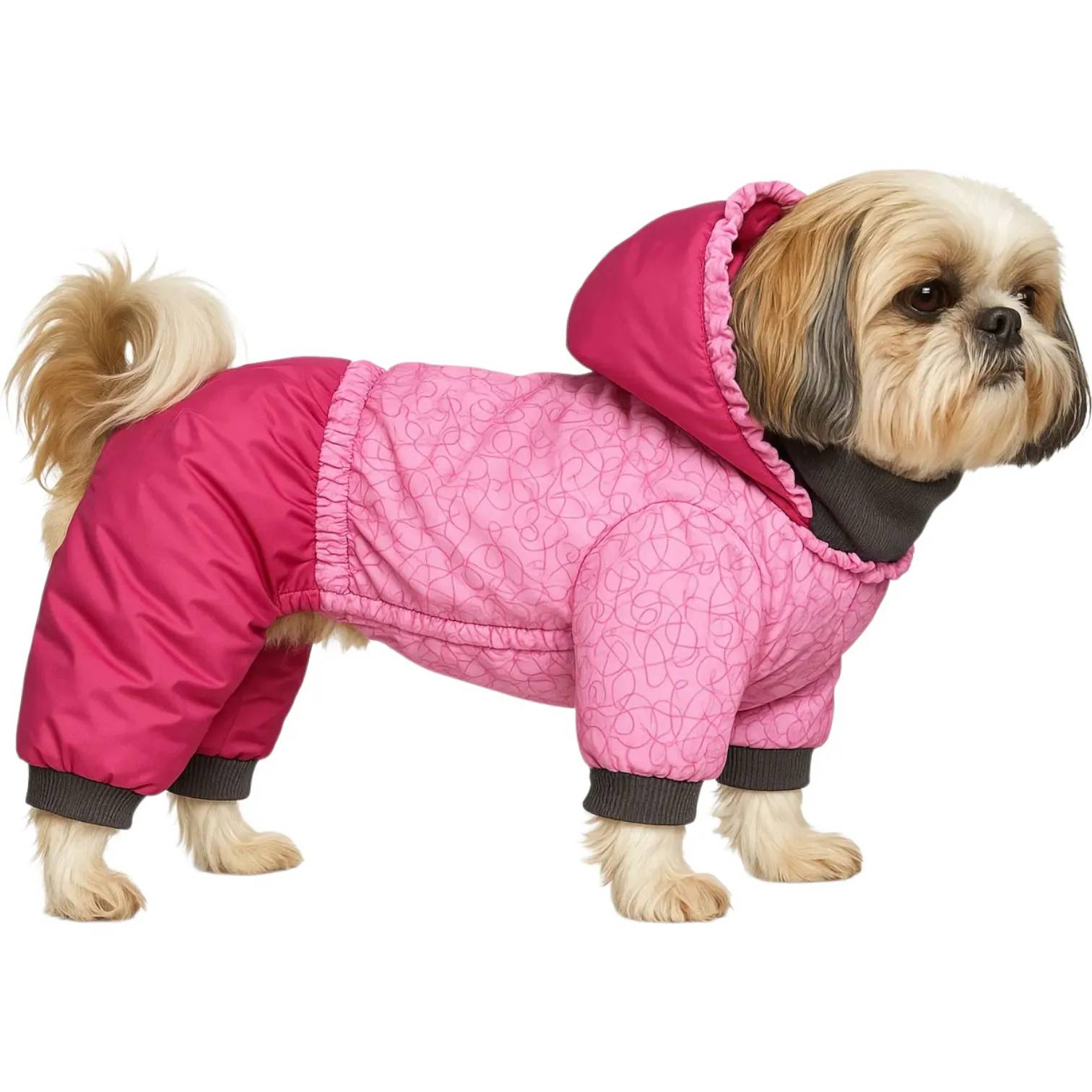 Комбінезон для собак DIEGO mini snow F M серце - 414095