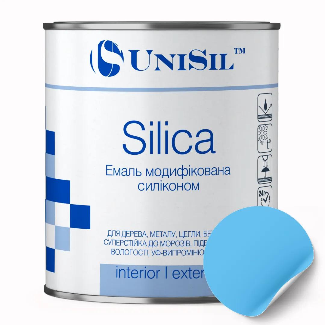 Емаль пентафталева UNISIL "Silica", блакитна, 2,8 кг - 414700
