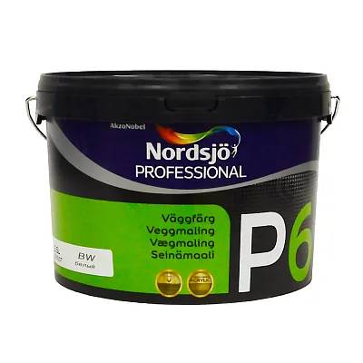 Краска акриловая для стен и потолкa Sadolin Professional P6, 2,5 л, белый - 414909