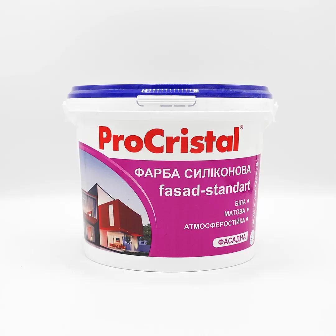 Фарба декоративна FASAD-STANDART ІРКОМ ІР-133, 5 л, білий - 415347