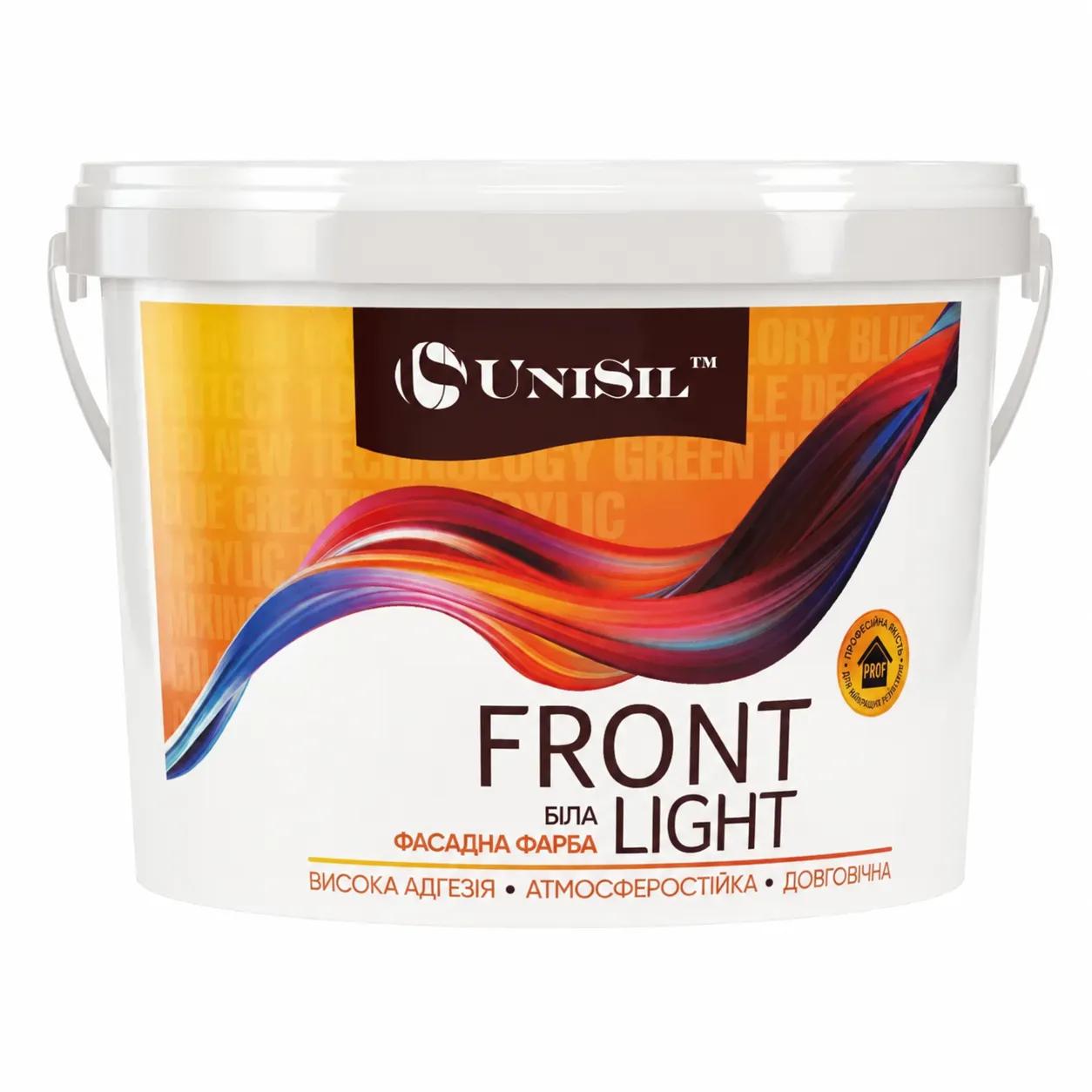 Фарба фасадна UniSil Front Light, біла, 14 кг - 415376