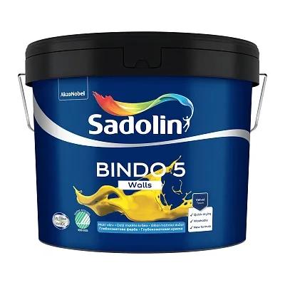 Фарба емульсійна для стін Sadolin Bindo 5, 8,37 л, безбарвний, BC - 416959