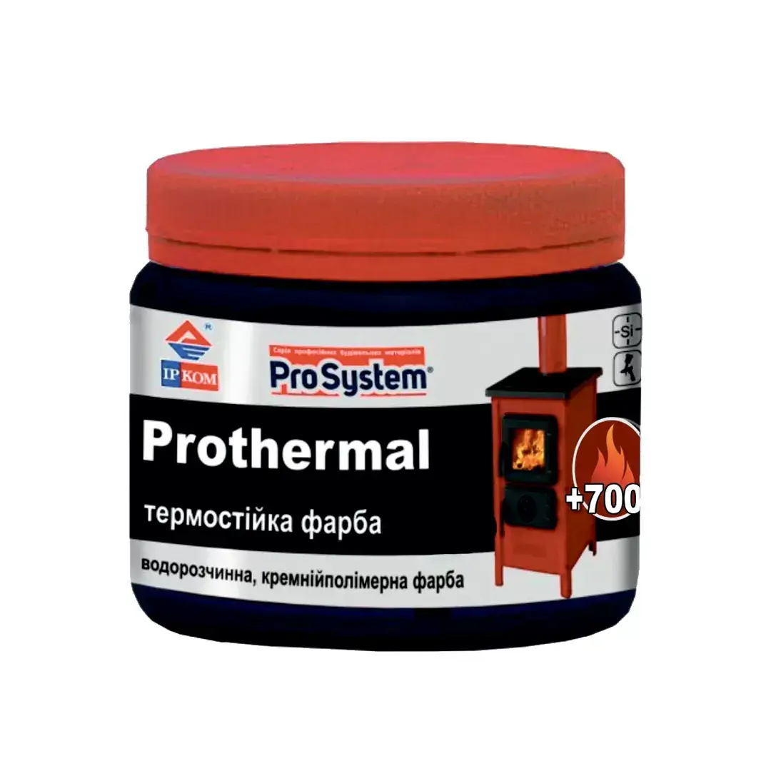 Краска ИРКОМ Prothermal, 0,35 л, черный - 417051