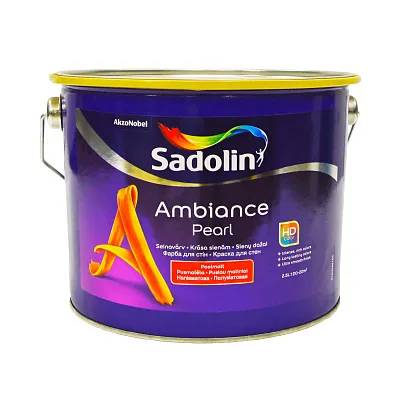 Фарба миюча напівматова Sadolin Ambiance Pearl, 2,33 л, колорування - 417196