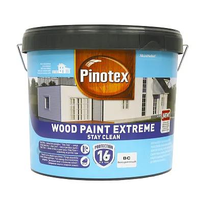 Фарба на водній основі Pinotex Wood Paint Extreme, 9,40л, безбарвний, матовий - 417332