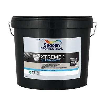 Фарба на водній основі Sadolin Professional Xtreme 1 для стелі, 10 л, біла, BW - 417344