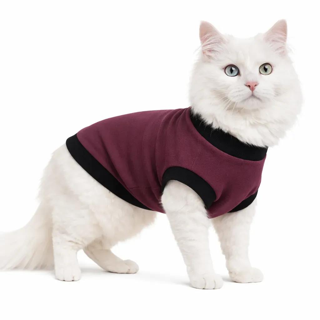 Кофта для котів DIEGO "Бордо" - 6-розмір - 417490
