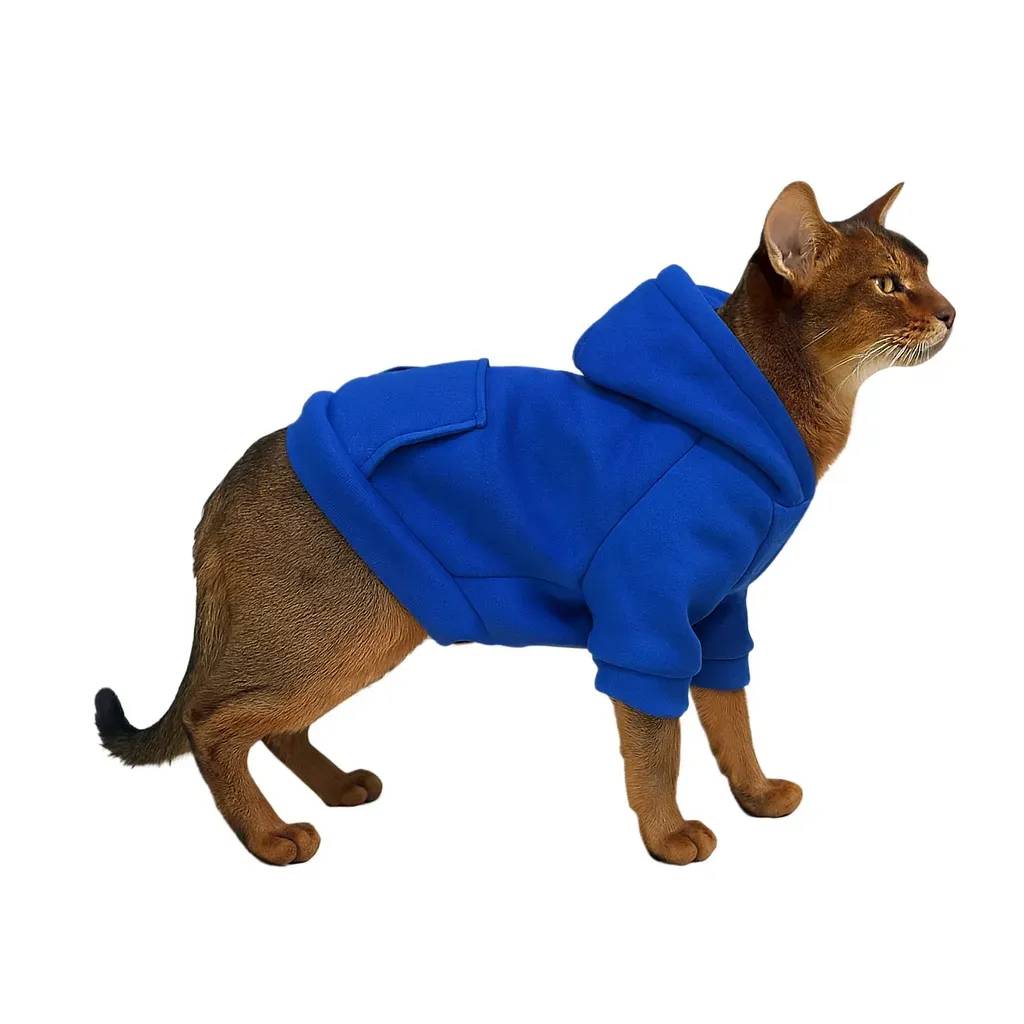 Кофта для собак DIEGO hoodie утеплена електрик L - 417519