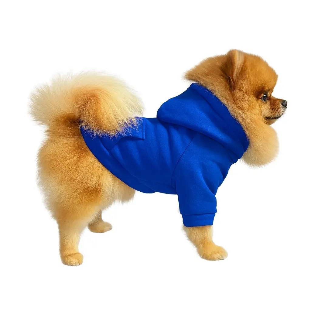 Кофта для собак DIEGO hoodie утеплена електрик S - 417521