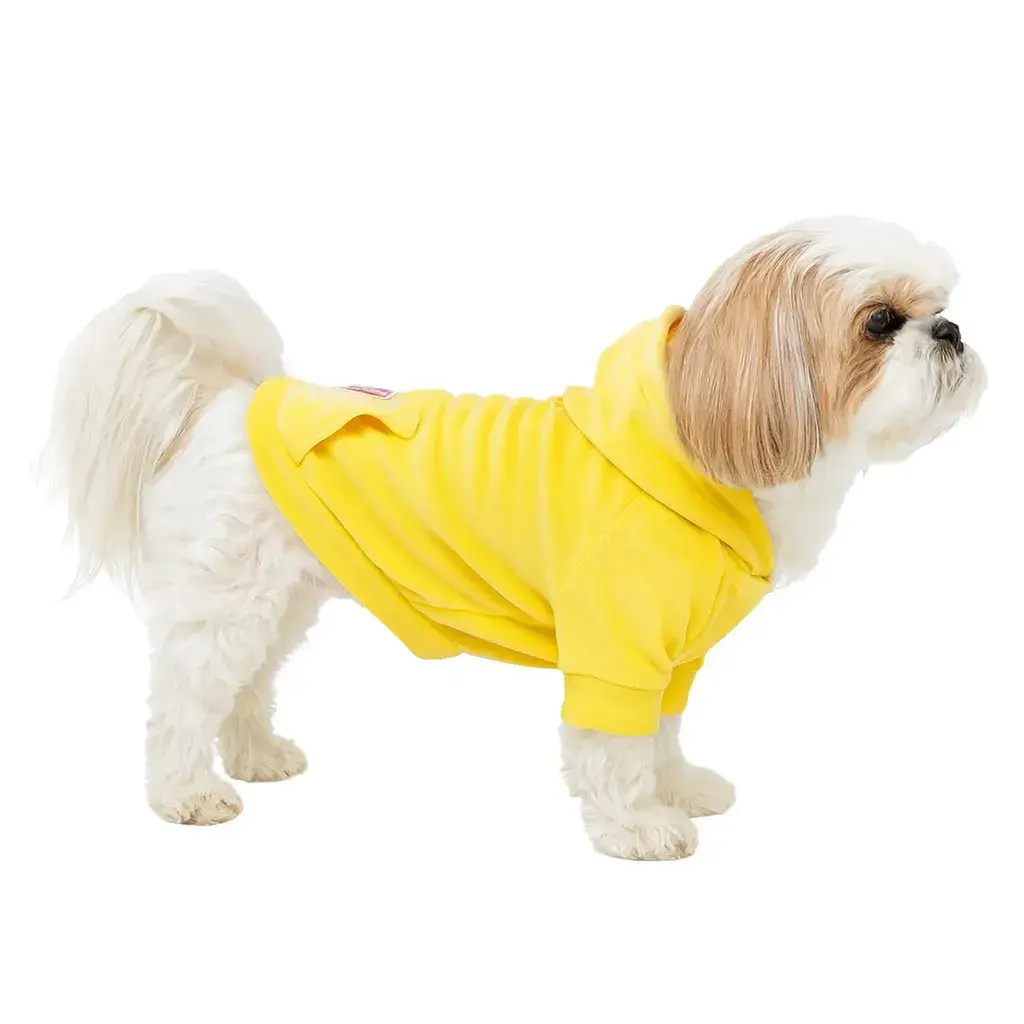 Кофта для собак DIEGO hoodie print 5 жовтий XL - 417536