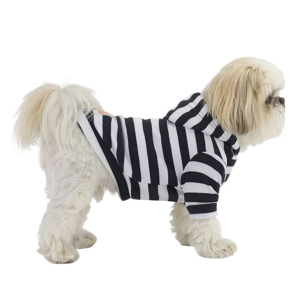 Кофта для собак DIEGO hoodie print 6 смужка XL - 417539