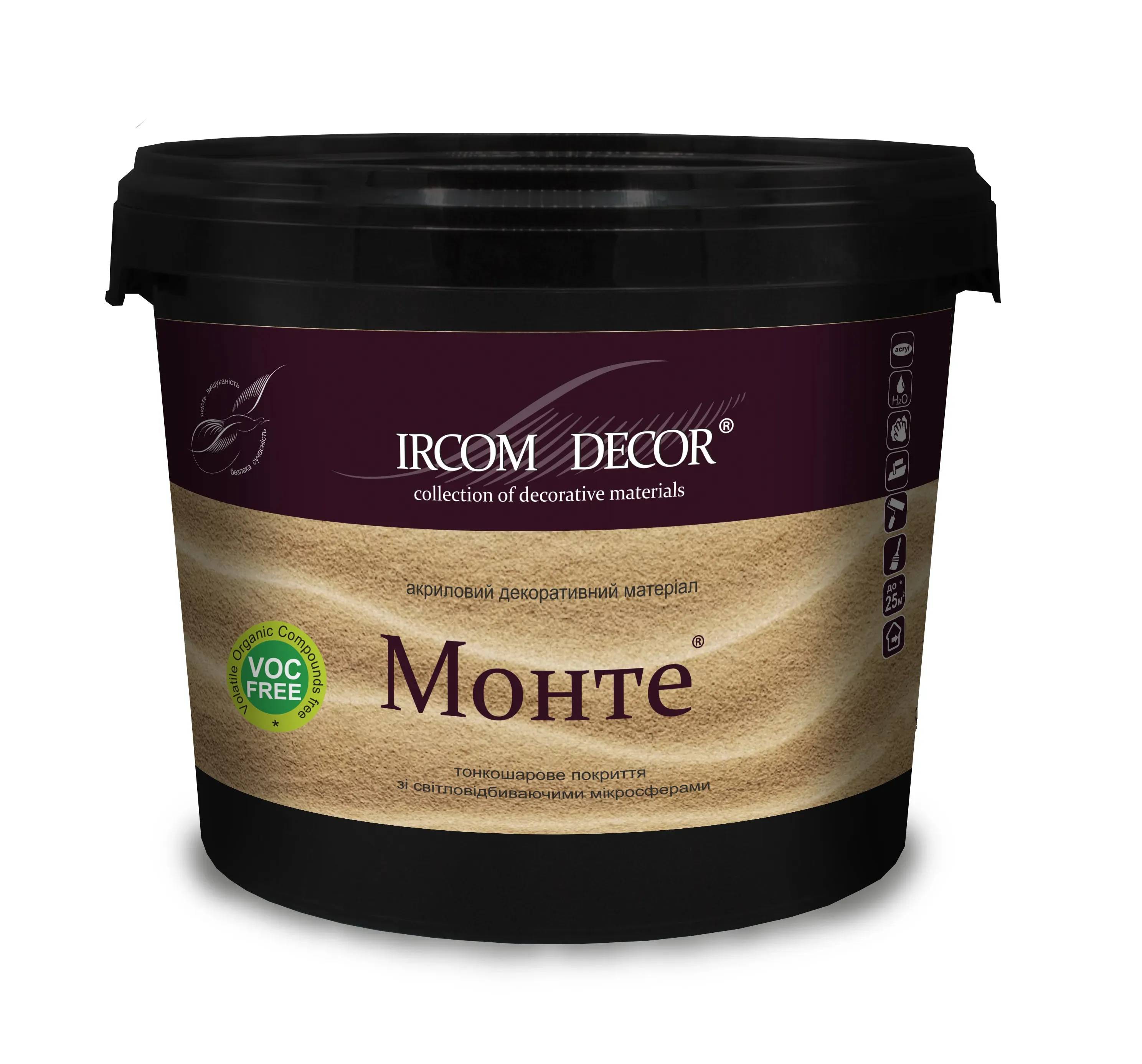 Акриловый декоративный материал Ircom Decor Монте, 3,5 кг - 417864