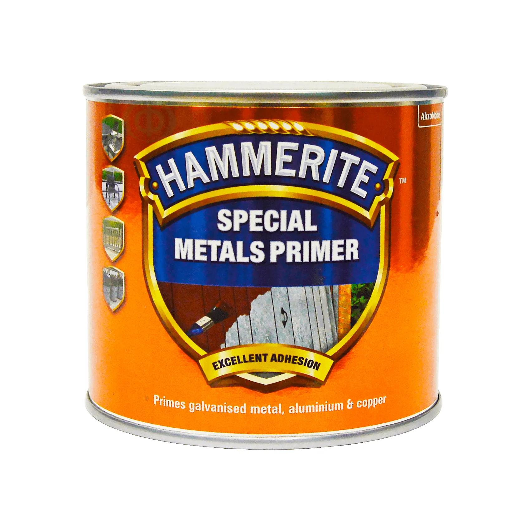 Грунт для кольорових металів та сплавів Hammerite Special Metals Primer, 0,5 л, червоний, матовий - 417933