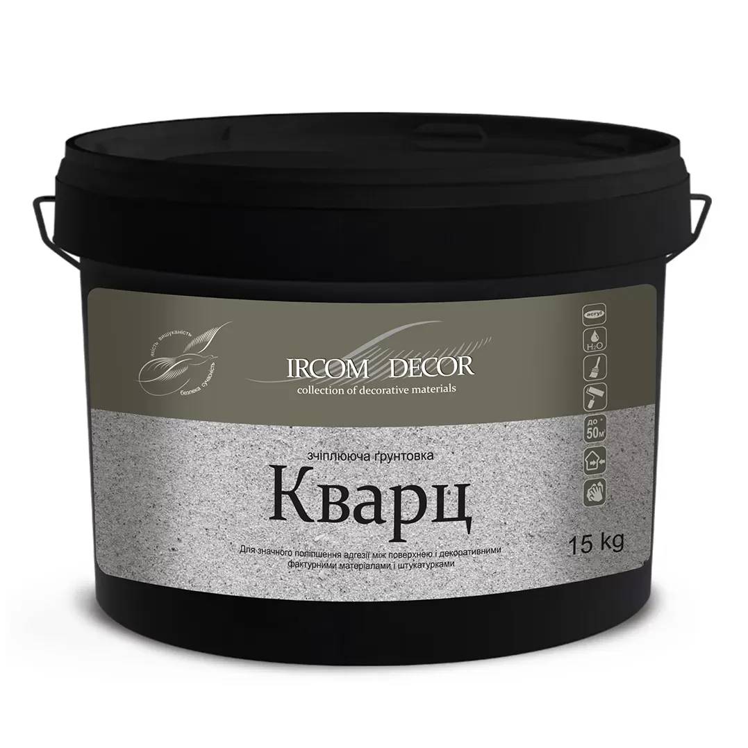 Грунтовка Кварц ІРКОМ ІР-05, 4 кг, білий - 417959