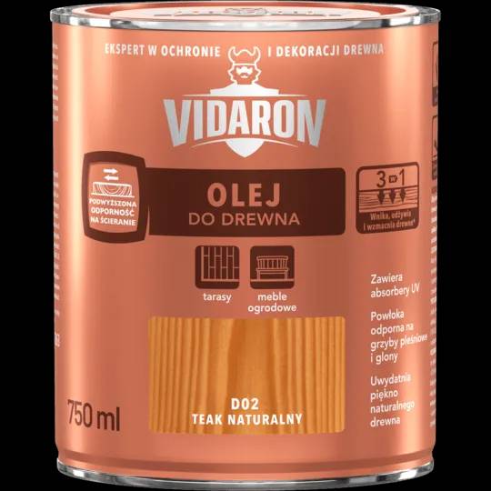 Олія для деревини Vidaron, 0,75 л, D02, матовий - 418428