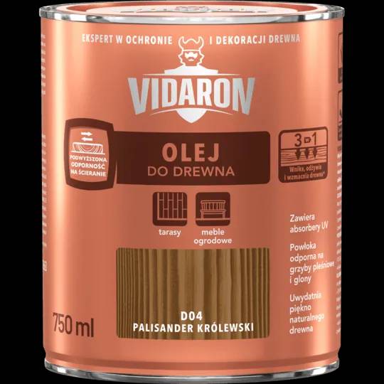Масло для древесины Vidaron, 0,75 л, D04, матовый - 418430