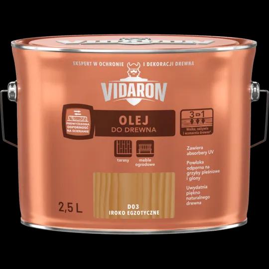 Олія для деревини Vidaron, 2,5 л, D03, матовий - 418434