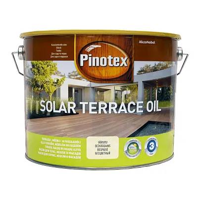 Олія для терас та садових меблів Pinotex Solar Terrace Oil, 9,3 л, безбарвний, матовий - 418529