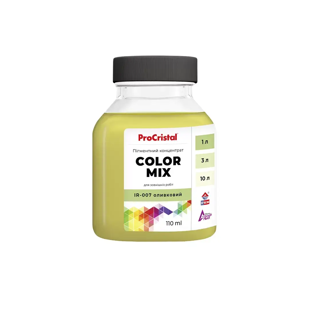 Пігментний концентрат ProCristal Color Mix, 110 мл, оливкове дерево - 418575