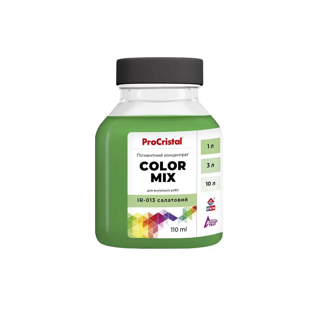 Пігментний концентрат ProCristal Color Mix, 110 мл, салатовий - 418585