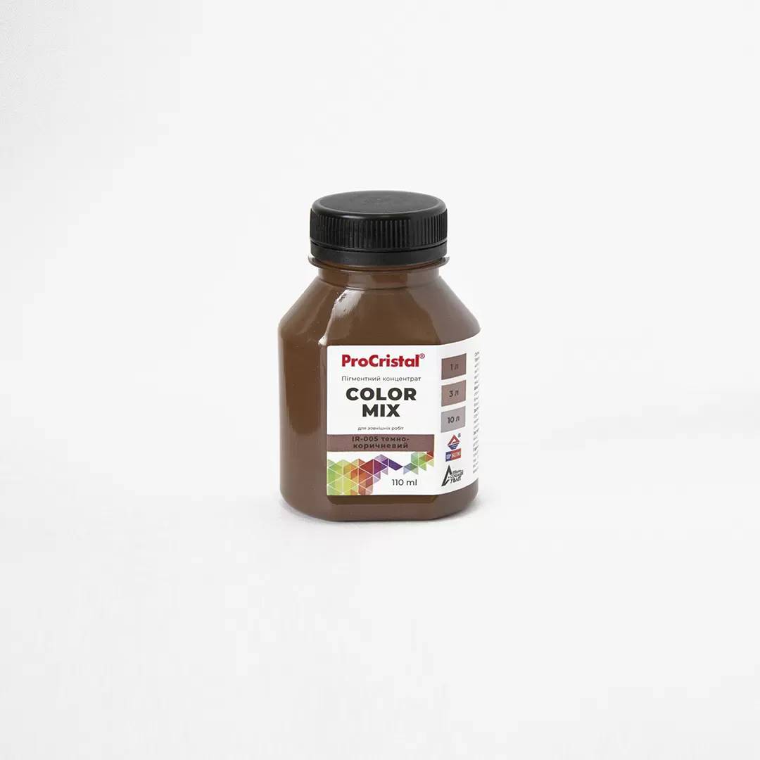 Пігментний концентрат ProCristal Color Mix, 110 мл, темно-коричневий - 418600