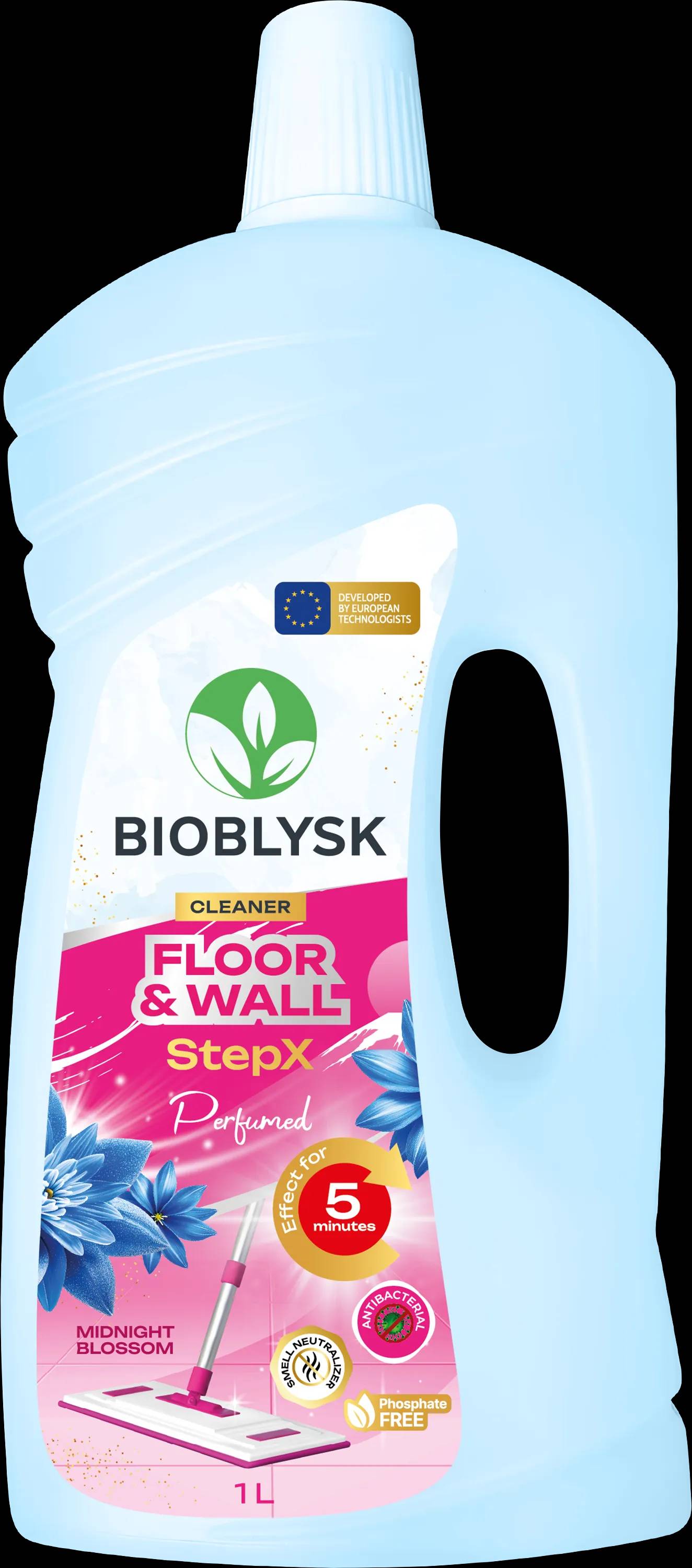 Засіб для миття підлоги та стін ‘’StepX Midnight Blossom’’ BioBlysk 1 л - 418970