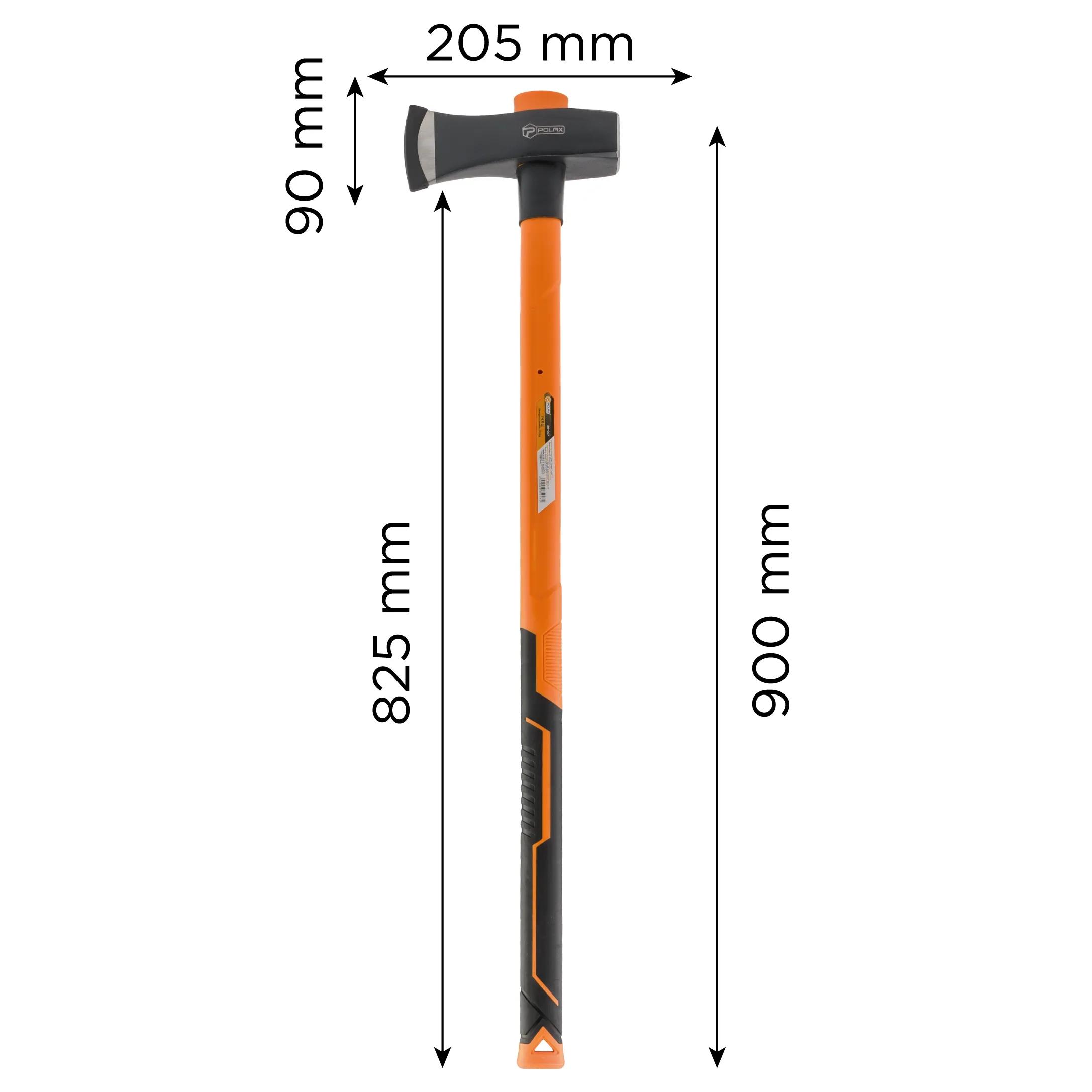Колун для дров Polax 2700 г фибергласовая ручка (36-007) - 419570
