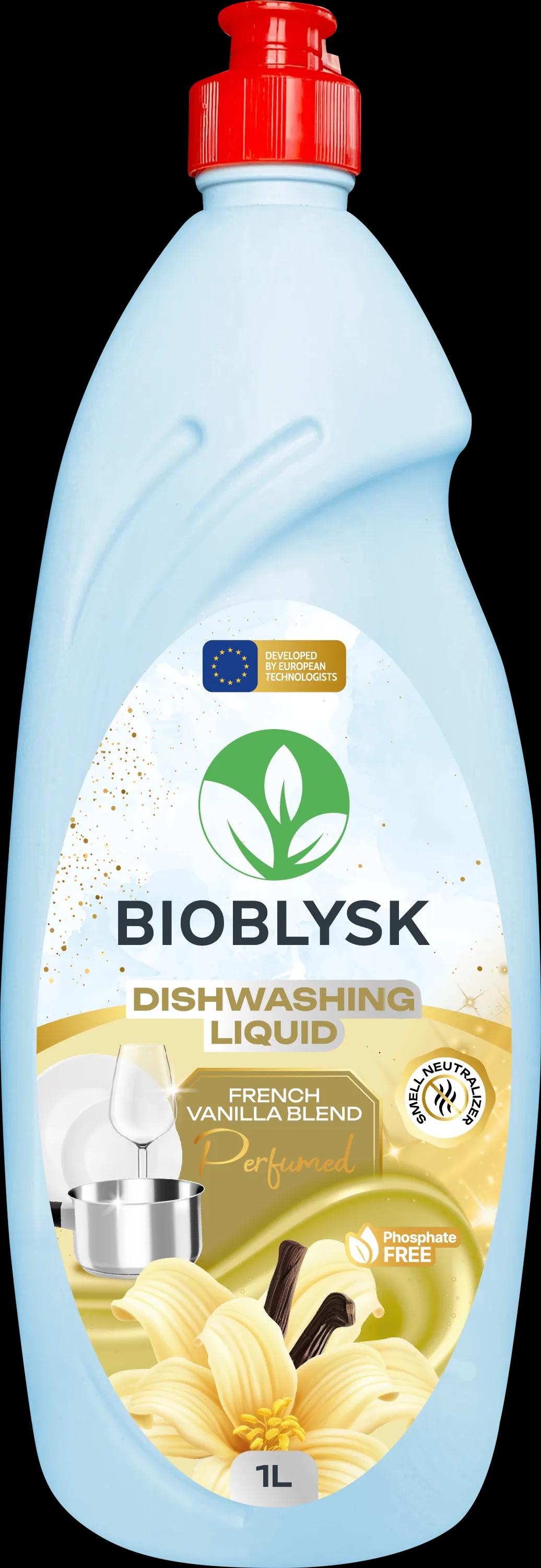Засіб для миття посуду парфумований ʼʼFrench Vanilla Blendʼʼ BioBlysk 1 л - 420346