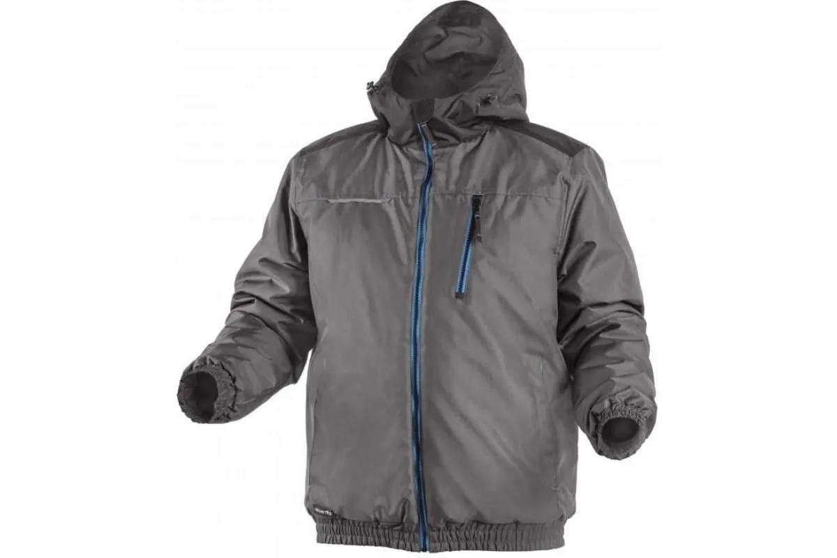 Куртка Hoegert MOZEL HT5K242-3XL утеплена 100% поліестер графіт, 3XL (58) - 420936