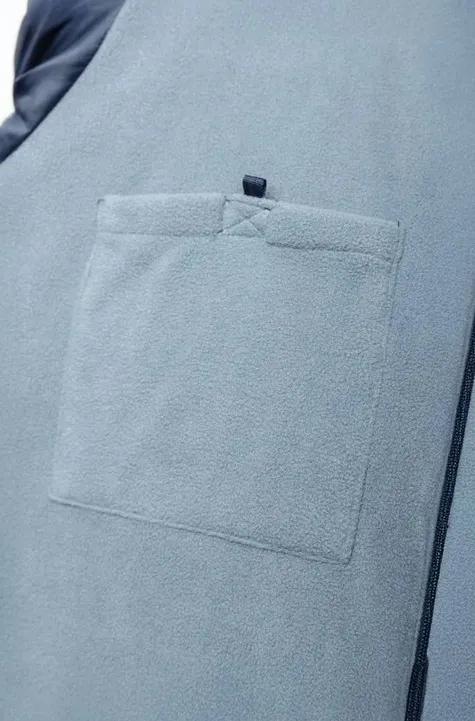Куртка Hoegert LEON HT5K926-L утепленная с капюшоном 100% полиэстер темно-синяя, L (52) - 421013
