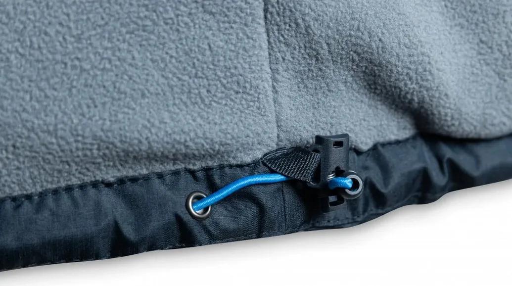 Куртка Hoegert LEON HT5K926-L утепленная с капюшоном 100% полиэстер темно-синяя, L (52) - 421014