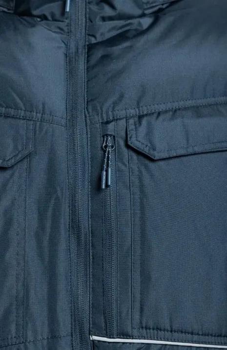 Куртка Hoegert LEON HT5K926-XL утеплена з капюшоном 100% поліестер темно-синя, XL (54) - 421019
