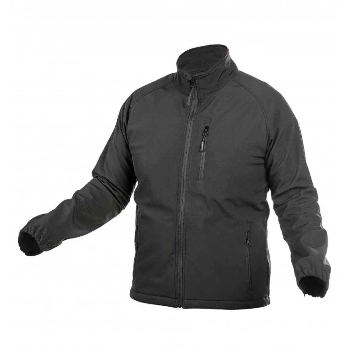 Куртка Hoegert BIESE HT5K258-2XL SoftShell 96% поліестер, 4% еластан чорна, 2XL (56) - 421268