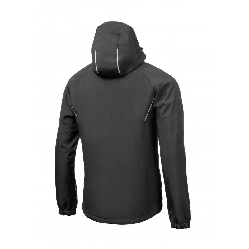 Куртка Hoegert DITTER HT5K260-L з капюшоном SoftShell 96% поліестер, 4% еластан чорна, L (52) - 421287