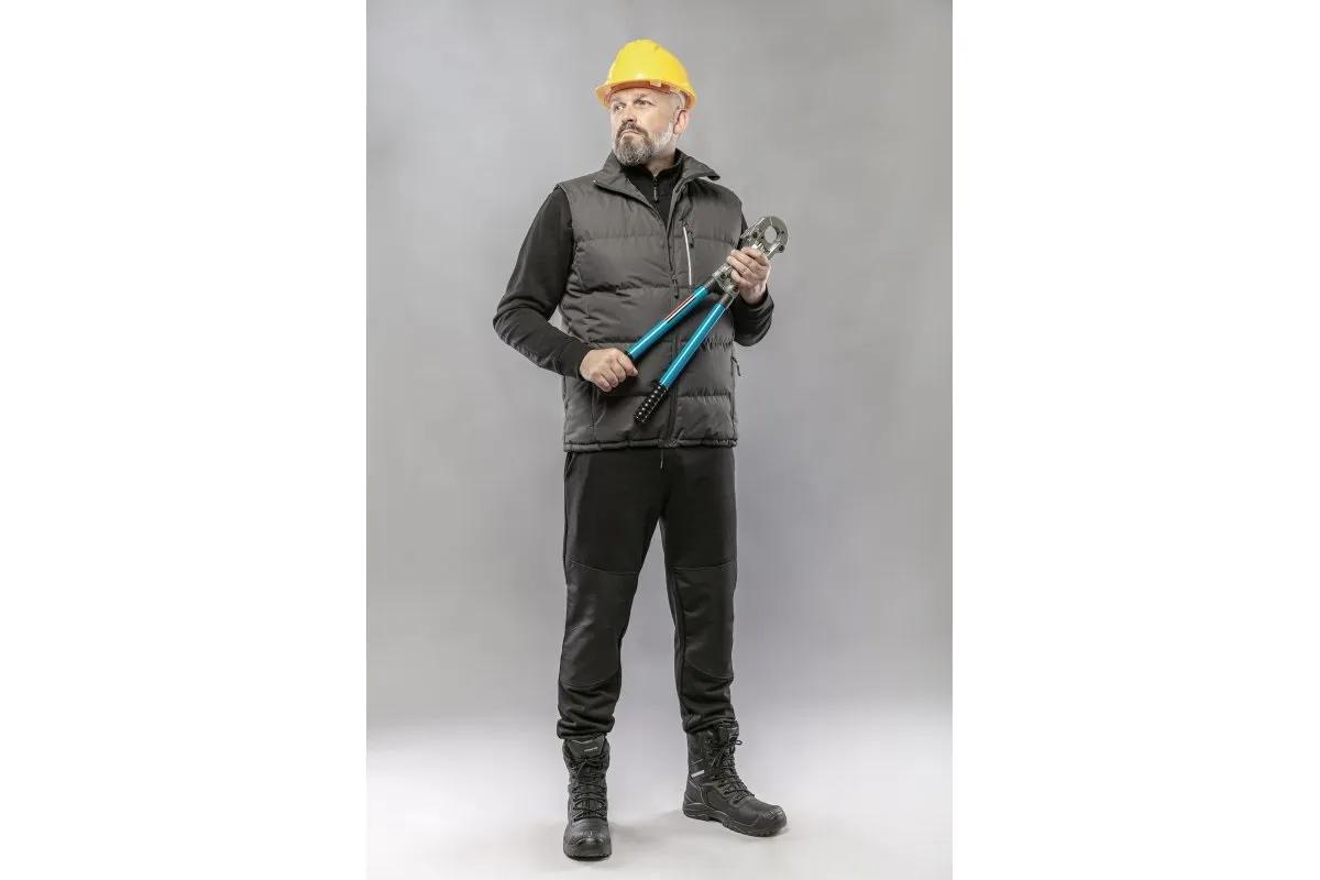 Брюки спортивные, рабочие Hoegert MURG HT5K439-2XL 65% хлопок, 35% полиэстер черный, 2XL (56) - 421906
