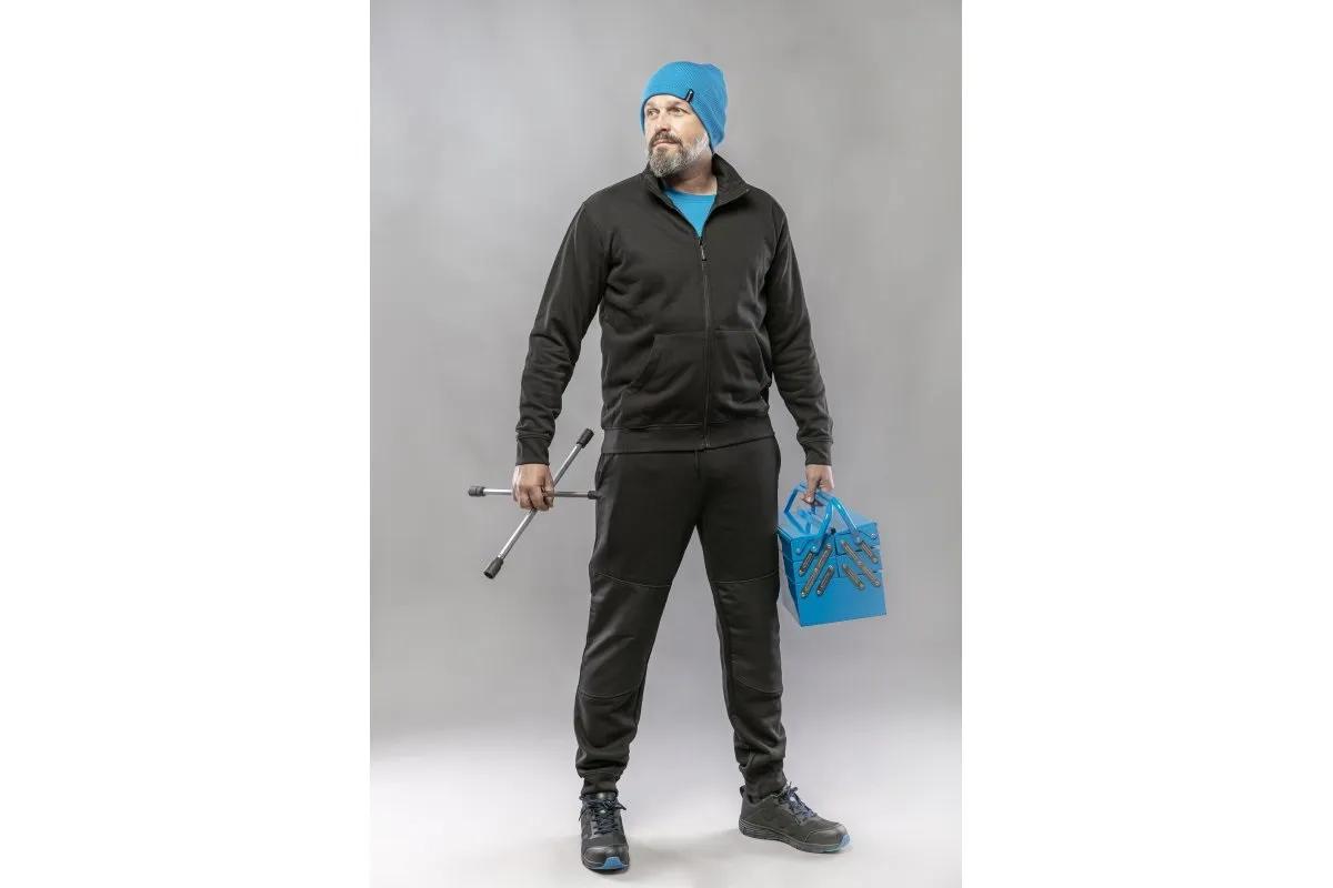 Брюки спортивные, рабочие Hoegert MURG HT5K439-2XL 65% хлопок, 35% полиэстер черный, 2XL (56) - 421907