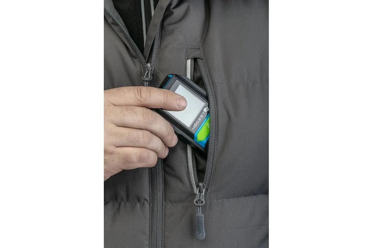 Жилет Hoegert WIED HT5K243-XL утеплений RipStop 100% поліестер графіт, XL (54) - 422193