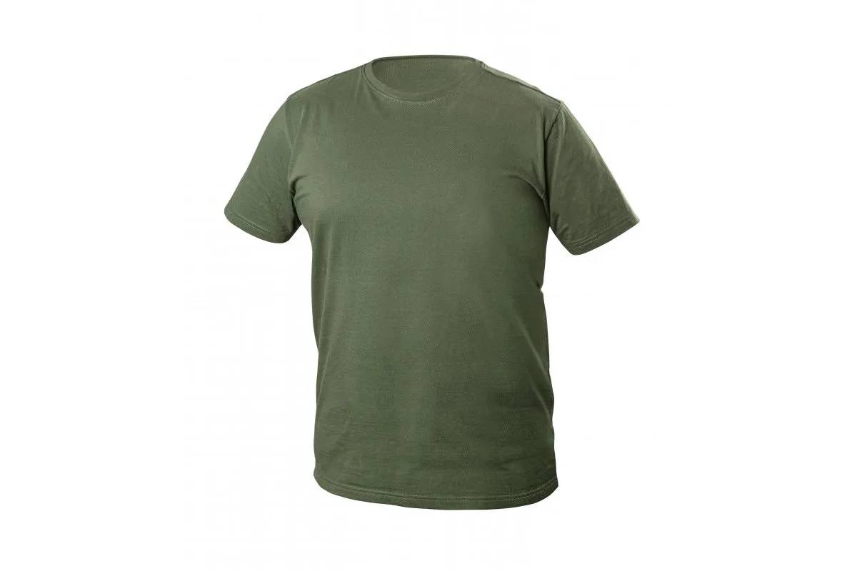 Футболка Hoegert VILS HT5K426-3XL 100% хлопок темно-зеленый, 3XL (58) - 422365