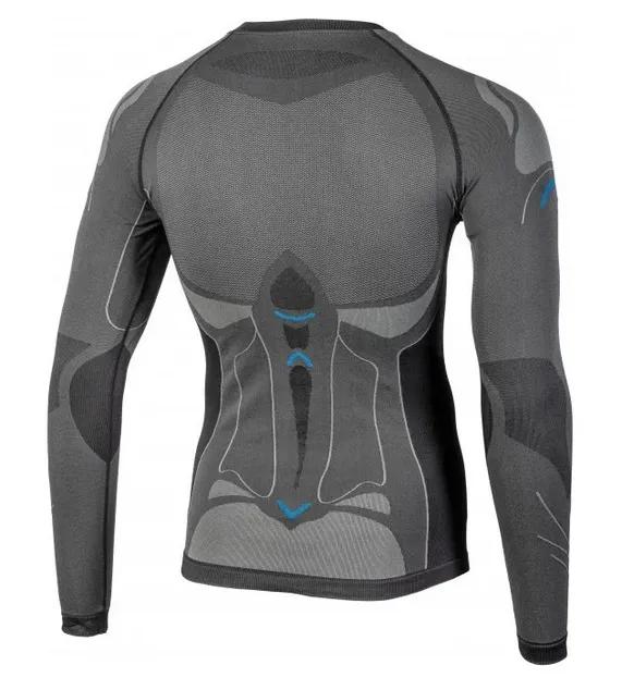 Термобелье Hoegert ZEVEN HT5K394-3XL-4XL бесшовная футболка 58% полиамид, 33% полипропилен, 8% эластан, 1% полиэстер серая, 3XL-4XL (58-60) - 422535