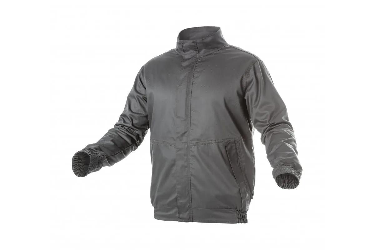 Куртка рабочая Hoegert FABIAN HT5K307-2XL 65% полиэстер, 35% хлопок темно-серый, 2XL (56) - 422629